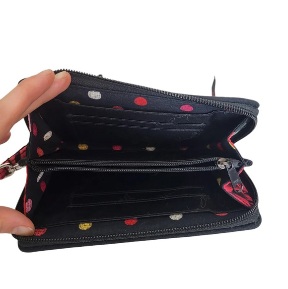 Vera Bradley RFID Grab & Go Wristlet Havana Wallet Quilted - Picture 2 of 3